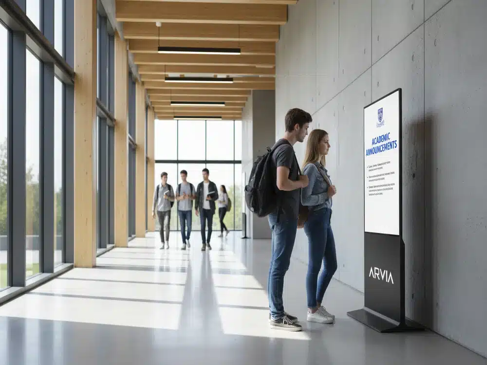 Touchscreen Solution | Floor Standing Super Slim Display