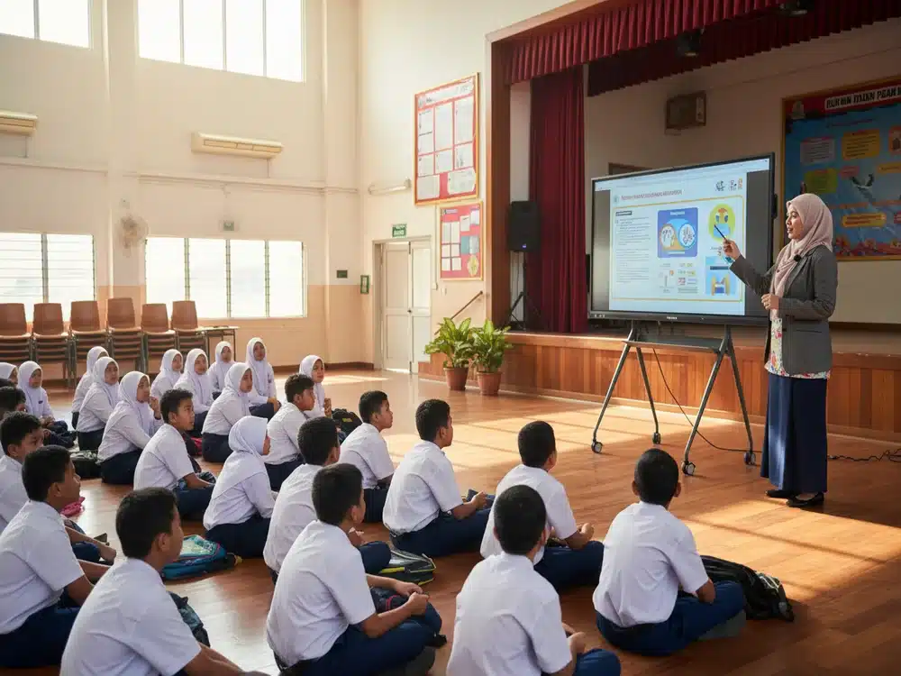 Interactive Smartboard AI Malaysia | 8 Unit AI Smartboard for SK Tanah Melintang