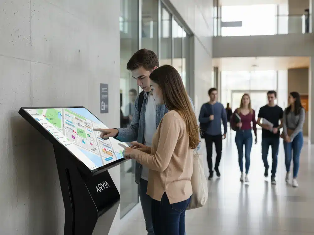 Interactive Horizontal Kiosk | Smart Self-Service Digital Kiosk