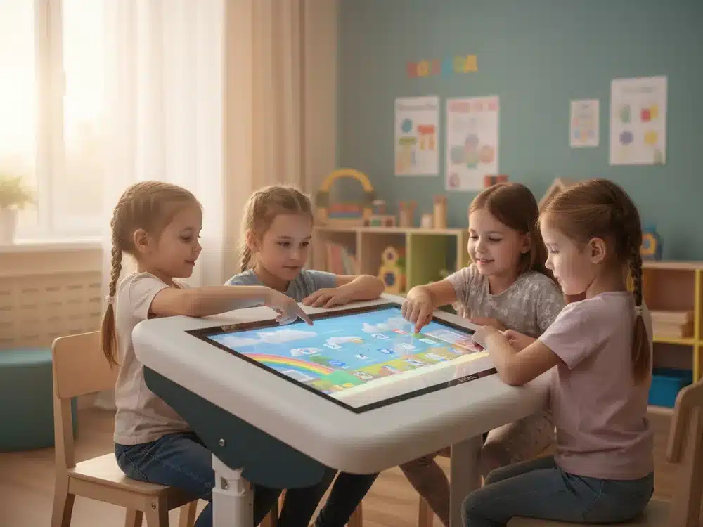 Touchscreen Solutions | Smart Table for Interactive Collaboration