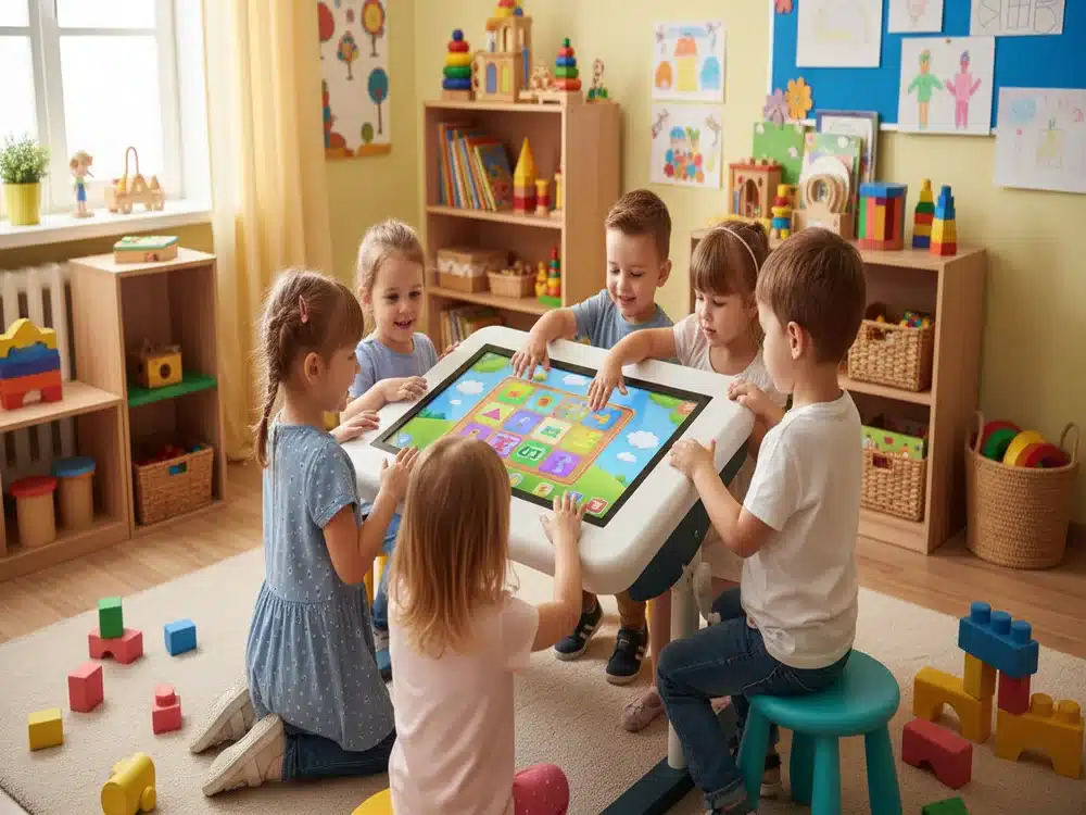Touchscreen Solutions | Smart Table Interactive Display for Modern Spaces