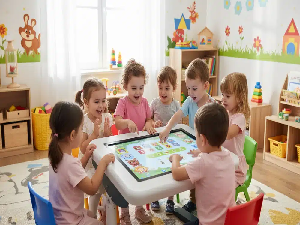 Touchscreen Solutions | Smart Table Interactive Display for Modern Spaces