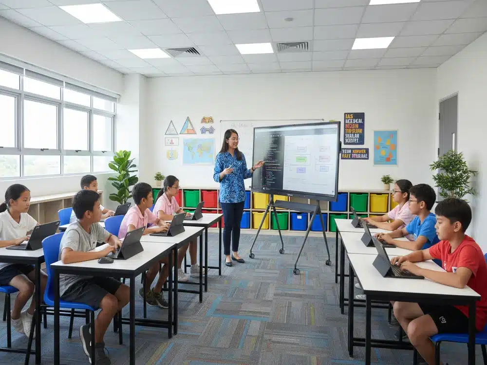Interactive Smartboard AI for Hybrid Learning | Smart Collaboration Tool