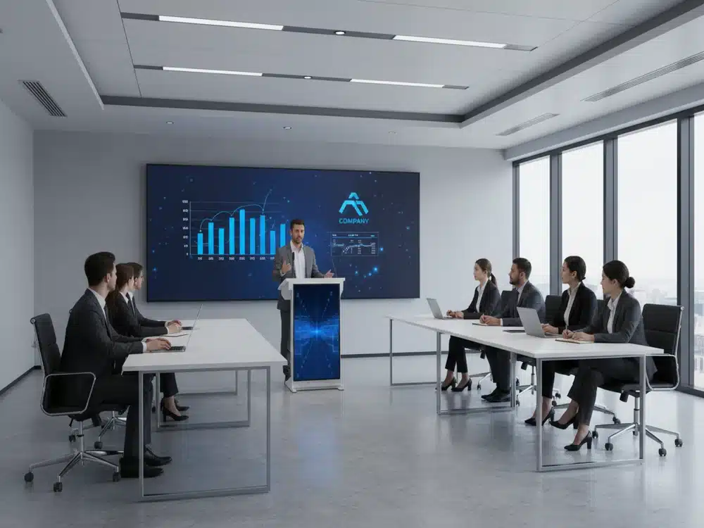 Smart Podium Touchscreen Solution | Interactive Teaching & Presentation Device