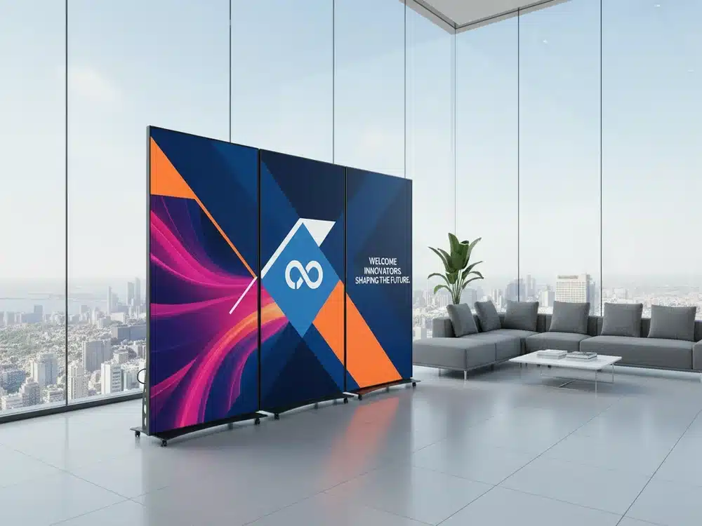 Digital Signage Solutions | High-Brightness LED Poster for Business Branding
