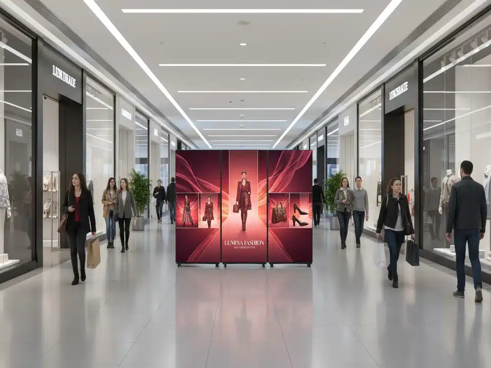 Digital Signage Solutions | High-Brightness LED Poster for Business Branding