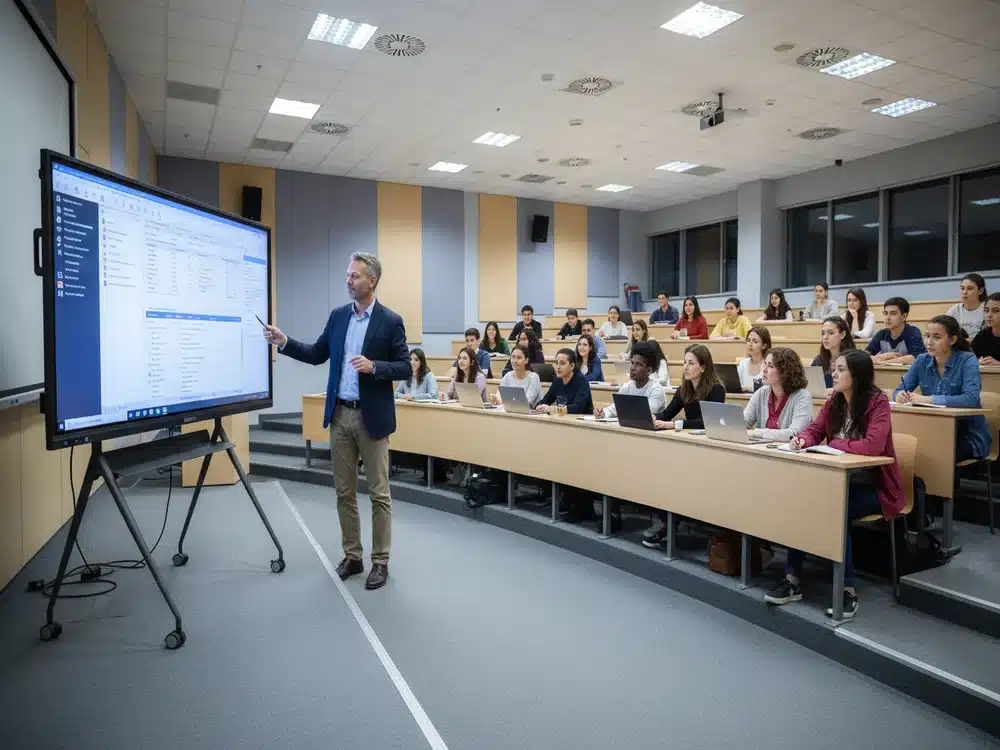 Interactive Smartboard AI for Hybrid Learning | Smart Collaboration Tool