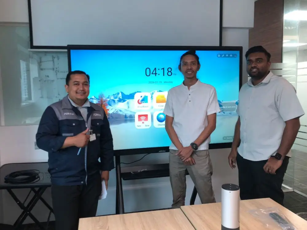 AI Smartboard Enhances Meeting Room Collaboration at TechnoMech (M) Sdn Bhd