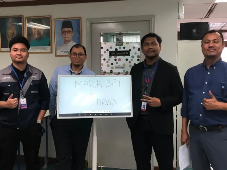 fliptouch mara bahagian pendidikan tinggi arvia solutions