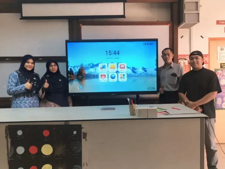 interactive smartboard smk bakar arang arvia solutions