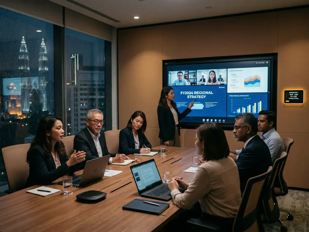 smart meeting room booking system israk solutions arvia solutions