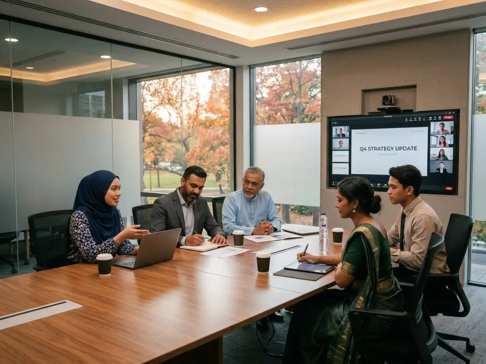 smart meeting room booking system israk solutions arvia solutions