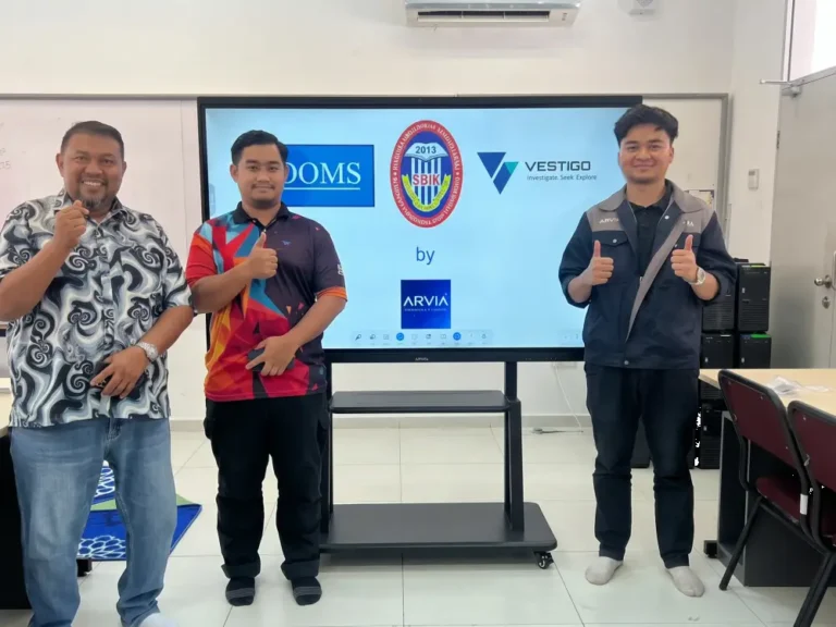 ai smart board sekolah bimbingan jalinana kasih xsbp arvia solutions