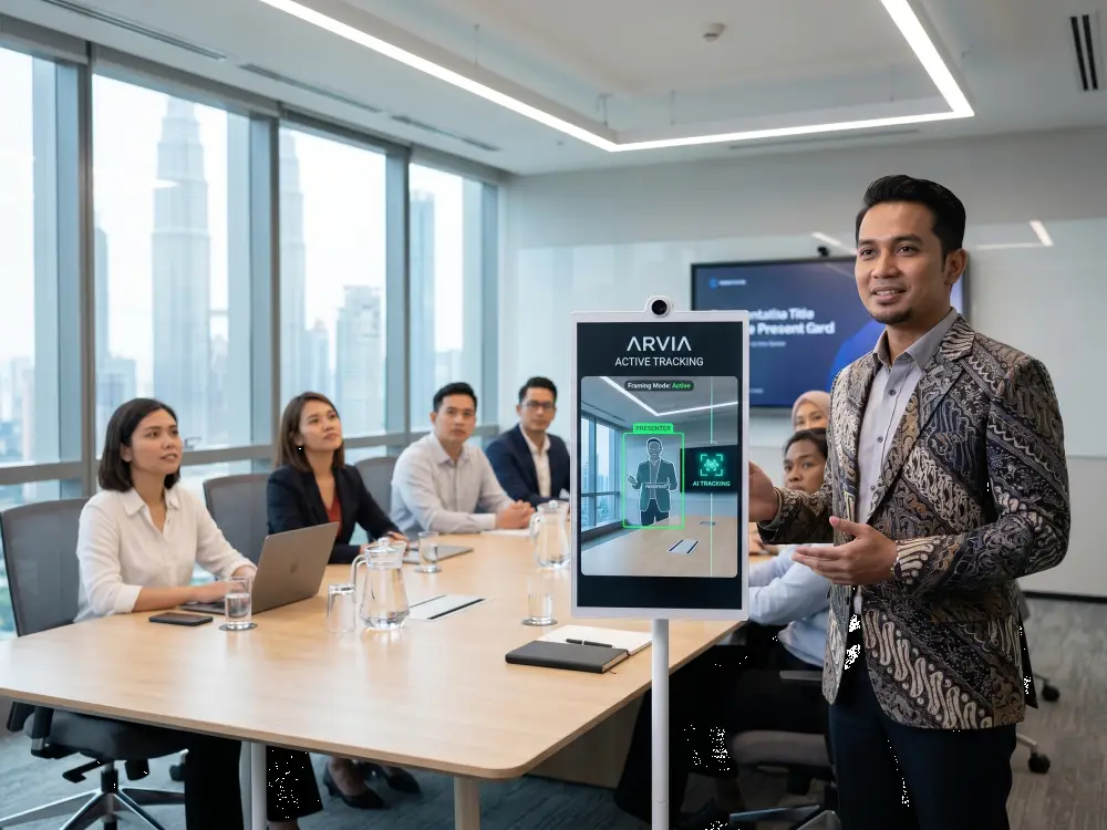 Fliptouch 32" Malaysia portable conference display mobility — Arvia Solutions