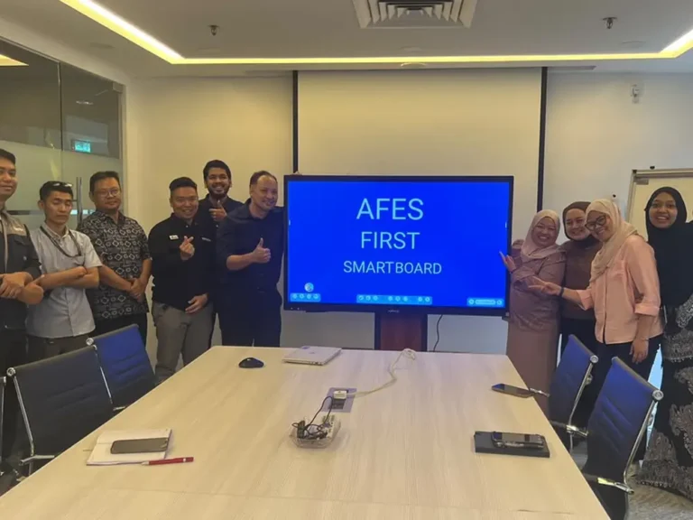 AI Smartboard Powers Corporate Excellence at Alam Flora Environmental Solution AI Smartboard technology has been successfully deployed at Alam Flora Environmental Solution Sdn Bhd (AFES), enhancing the company's corporate communication and presentation capabilities. Arvia Solutions delivered, installed, and provided training for the ARV600-65 interactive display at this leading environmental solutions provider. As a prominent player in Malaysia's environmental management sector, AFES requires modern technology infrastructure to support their operational excellence. The AI Smartboard investment reflects the company's commitment to corporate modernization and effective communication. This deployment demonstrates how environmental sector companies can leverage interactive display technology for improved business operations. AFES now possesses premium presentation capabilities befitting their industry leadership position. Premium ARV600-65 Specifications The AI Smartboard features a generous 65-inch display that provides excellent visibility for corporate meeting environments. This screen size ensures all participants can view content clearly during presentations and discussions. High-resolution visuals display operational data, corporate presentations, and multimedia content with exceptional clarity. Environmental reports, sustainability metrics, and business analytics present professionally on the quality screen. Responsive touch technology enables natural interaction between presenters and displayed content. Executives and staff can annotate, highlight, and navigate materials intuitively during meetings. The professional appearance enhances AFES's meeting room environment significantly. Modern technology reflects the company's progressive approach to business operations. Advanced Android 14 Platform The AI Smartboard operates on Android 14, delivering the latest operating system technology for corporate applications. Enhanced security features protect sensitive business information displayed during meetings. Generous 16GB RAM supports smooth multitasking during demanding corporate presentations. Multiple applications, dashboards, and collaboration tools run simultaneously without performance delays. Extensive 512GB storage provides ample space for corporate documents, presentations, and operational resources. AFES can store comprehensive materials directly on the device for convenient meeting access. The Android platform enables access to productivity applications and business tools. Corporate workflows integrate seamlessly with the AI Smartboard's versatile capabilities. Supporting Environmental Operations The AI Smartboard supports AFES's environmental operations through enhanced communication capabilities. Waste management and environmental solutions require effective coordination and planning. Operational maps and route planning can be displayed during logistics coordination meetings. Fleet management and collection schedules are visualized clearly for team alignment. Environmental monitoring data and sustainability metrics present professionally during reporting sessions. Stakeholders receive clear information about operational performance and environmental impact. Project planning for environmental initiatives benefits from the collaborative features of the AI Smartboard. Teams can develop and refine strategies together using the interactive platform. Corporate Meeting Enhancement The AI Smartboard transforms corporate meetings at AFES headquarters. Every discussion becomes more productive and engaging through interactive technology. Board meetings and executive briefings benefit from professional presentation capabilities. Strategic information displays with visual impact that supports informed decision-making. Management meetings leverage the collaborative features for operational planning and coordination. Leaders engage actively with shared content during important discussions. Department presentations utilize the full capabilities of the 65-inch display. Clear visibility ensures all meeting participants follow along effectively. Stakeholder Presentations The AI Smartboard enhances stakeholder presentations and client engagements at AFES. Environmental solutions companies must communicate effectively with diverse audiences. Government agency briefings proceed more effectively with professional visual support. Regulatory reporting and compliance updates display clearly for official stakeholders. Corporate client presentations showcase AFES capabilities impressively. Service proposals and operational plans present professionally on the quality display. Community engagement sessions benefit from clear visual communication. Environmental initiatives and sustainability programmes are explained effectively to public audiences. Operational Briefings and Coordination The AI Smartboard supports operational briefings for AFES field teams and management. Environmental services require clear communication of daily operational requirements. Morning briefings can display route assignments, priority areas, and special instructions visually. Teams depart with clear understanding of their responsibilities. Safety briefings present important information prominently on the large display. Health and safety protocols display clearly for workforce awareness. Performance reviews and operational assessments utilize data visualization effectively. Metrics and targets are communicated clearly through professional presentation. Professional Delivery Service Arvia Solutions provided professional delivery service for the AI Smartboard. The equipment arrived safely at AFES premises ready for installation. Careful handling throughout the delivery process protected the valuable technology investment. Quality packaging ensured the 65-inch display arrived in perfect condition. Reliable logistics coordination met AFES's project timeline requirements. The company received their AI Smartboard promptly as scheduled. The professional delivery experience demonstrates Arvia Solutions' commitment to corporate clients. Every project receives appropriate attention and care. Expert Installation Services Professional installation was completed by Arvia Solutions' experienced technical team. The AI Smartboard was positioned optimally within AFES's meeting room environment. Secure mounting ensures stable and safe display positioning for daily corporate use. Installation meets professional standards appropriate for business environments. System configuration established optimal settings for the company's specific requirements. Both hardware and software were configured for seamless operation. Cable management and aesthetic considerations were addressed during installation. The final result presents a clean, professional appearance befitting a leading environmental company. Comprehensive User Training Training was provided to ensure AFES staff can utilize the AI Smartboard confidently. Participants learned essential operations and navigation of the interactive display. Presentation techniques using the 65-inch screen were demonstrated with practical examples. Staff understood how to leverage the display for maximum visual impact during meetings. Collaboration features including annotation, wireless sharing, and interactive functions were covered thoroughly. Users gained confidence in facilitating engaging meetings and presentations. Ongoing competence in system operation ensures AFES maximizes their technology investment. Staff can utilize all features independently following the comprehensive training programme. Technology Leadership in Environmental Sector This AI Smartboard deployment positions AFES as a technology leader in Malaysia's environmental sector. Modern meeting infrastructure supports their professional business operations. Investment in quality interactive display technology demonstrates commitment to operational excellence. Clients and stakeholders observe professional technology infrastructure during visits. Employee experience improves when teams have access to modern collaboration tools. Staff members appreciate working with cutting-edge technology that supports their productivity. The deployment reinforces AFES's positioning as a progressive environmental solutions company. Technology investment aligns with corporate values and market positioning. Commitment to Partnership Arvia Solutions is proud to have delivered this comprehensive AI Smartboard solution for Alam Flora Environmental Solution Sdn Bhd. The ARV600-65 with Android 14 provides powerful capabilities for corporate meetings, operational briefings, and stakeholder presentations. The complete package including delivery, installation, and training ensures AFES received a turnkey solution ready for immediate use. Professional service characterizes every aspect of the engagement. We remain committed to supporting AFES's continued success through quality interactive display technology. The AI Smartboard investment delivers ongoing value through enhanced communication, collaboration, and corporate presentation capabilities that support business excellence in Malaysia's environmental management sector.