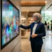 Capacitive vs infrared touchscreen technology shown on Arvia interactive displays in Malaysia