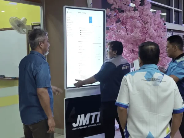 Floor Standing Kiosk Deployment at JMTI Pulau Pinang