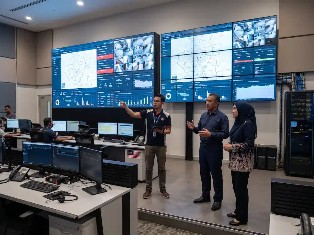 LED vs LCD video wall comparison for a Malaysian control room