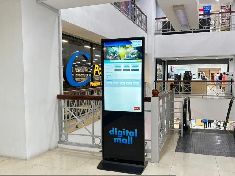 digital signage solution digital mall arvia solutions israk solutions