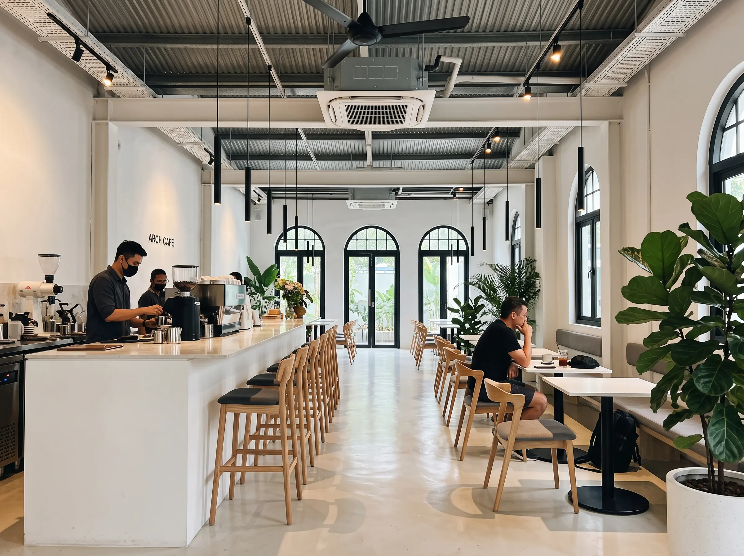 Arvia digital signage solution for cafes and bakeries in Malaysia