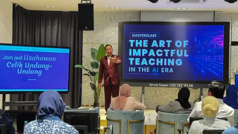arvia event-masterclass the art of impactful teaching in the ai era-arvia solutions ai smartboard
