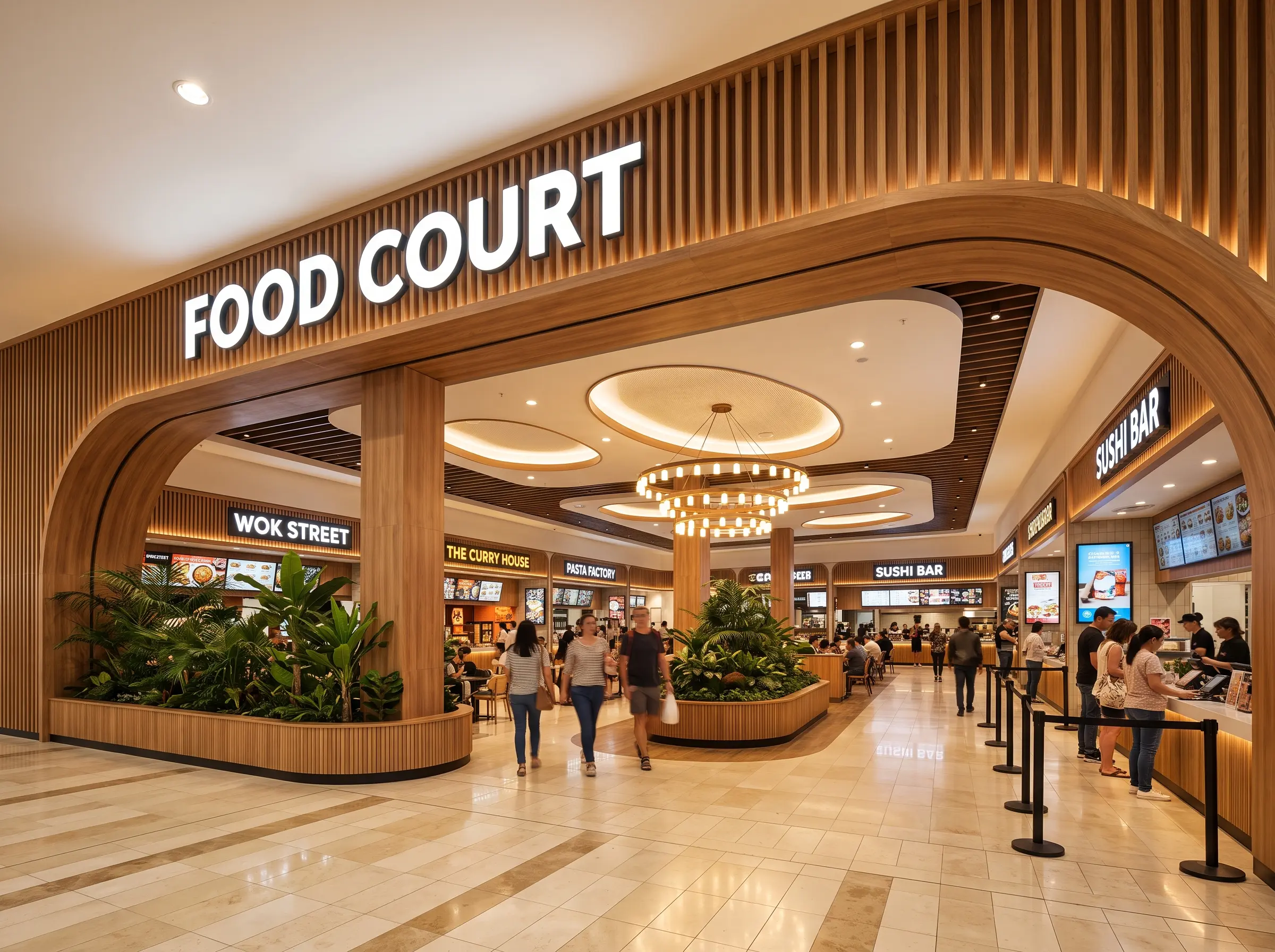 Arvia digital menu boards for food courts and canteens in Malaysia