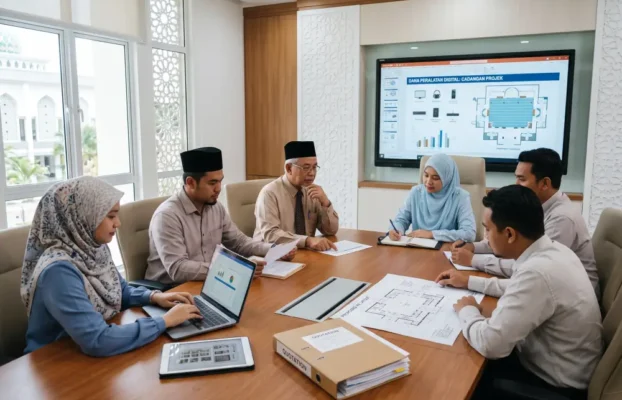 Cara AJK Masjid Mohon Peruntukan untuk Peralatan Digital