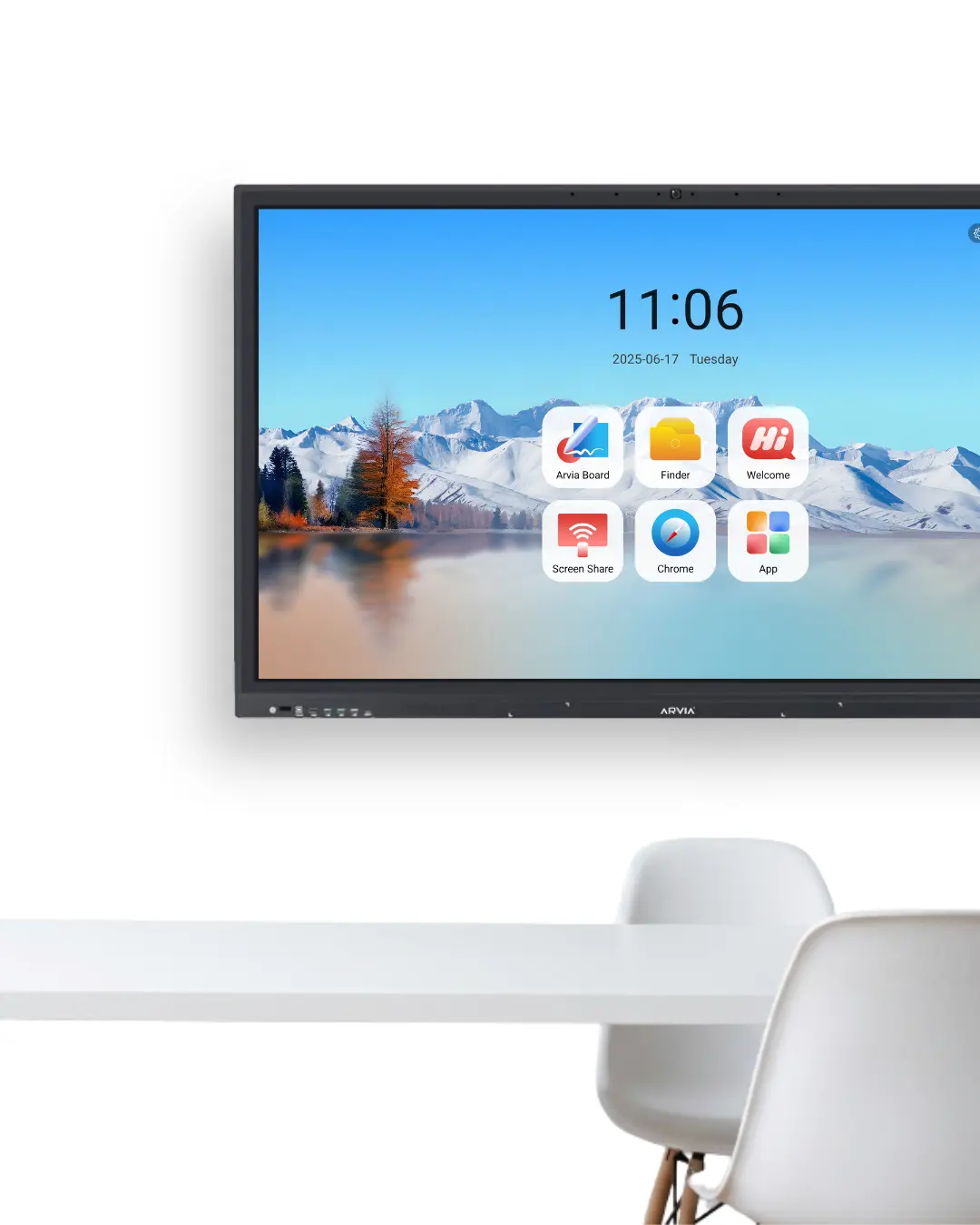 Arvia Interactive Smartboard for modern classrooms and meeting spaces