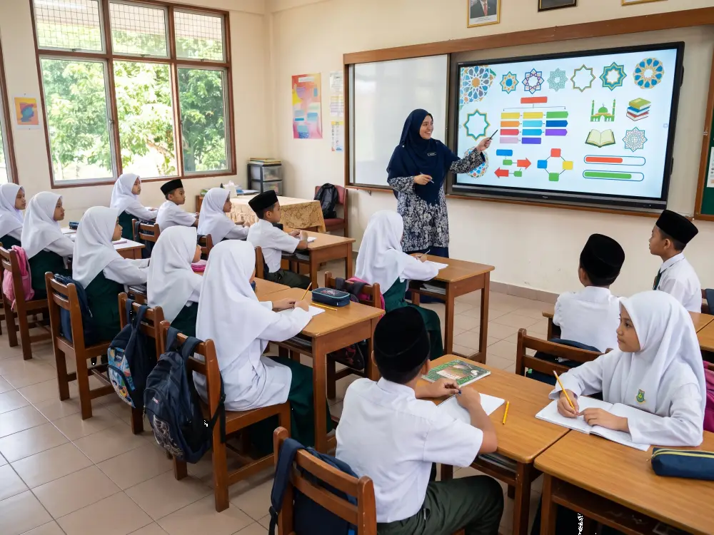 Smartboard untuk Sekolah Agama dan Tahfiz: 8 Kegunaan