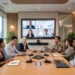 Video conferencing room setup for modern Malaysian meeting rooms
