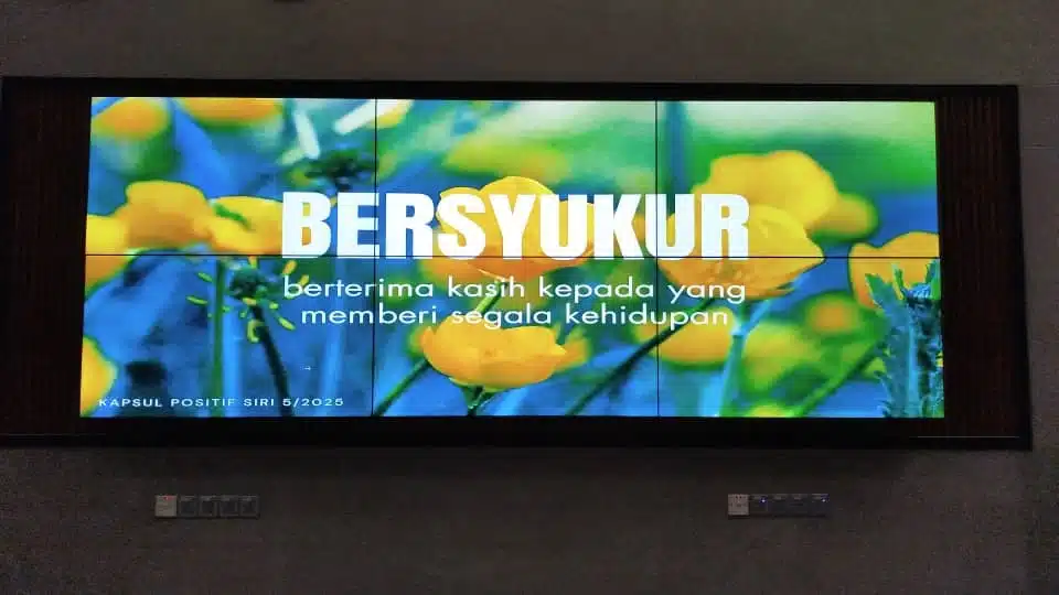 Transform Communication at SPRM Putrajaya with the ARVIA Video Wall & Digital Signage System