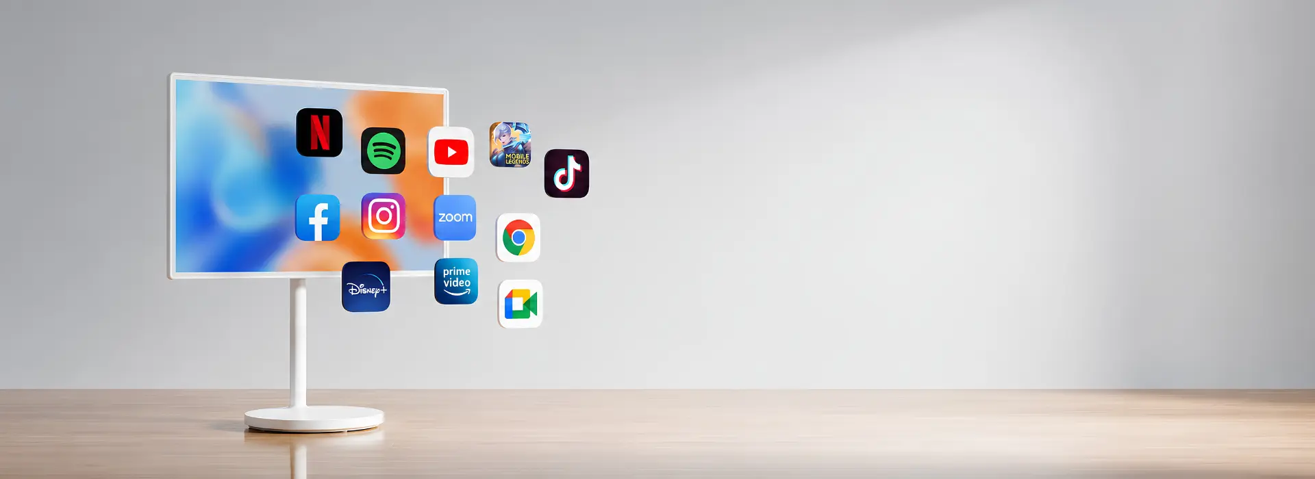 Arvia FlipTouch 32 running Android apps for work learning and entertainment