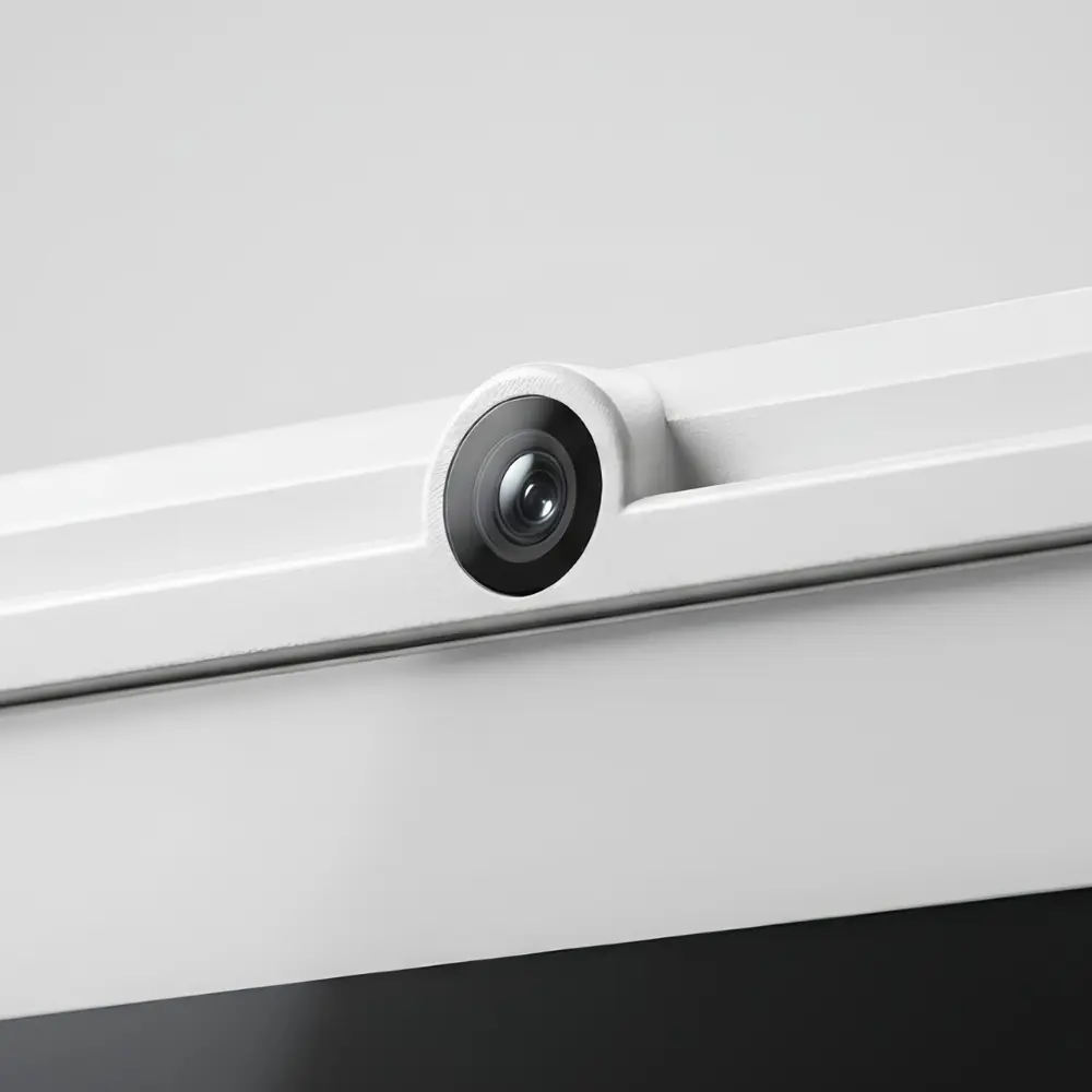 Close-up of the Arvia FlipTouch 32 built-in camera