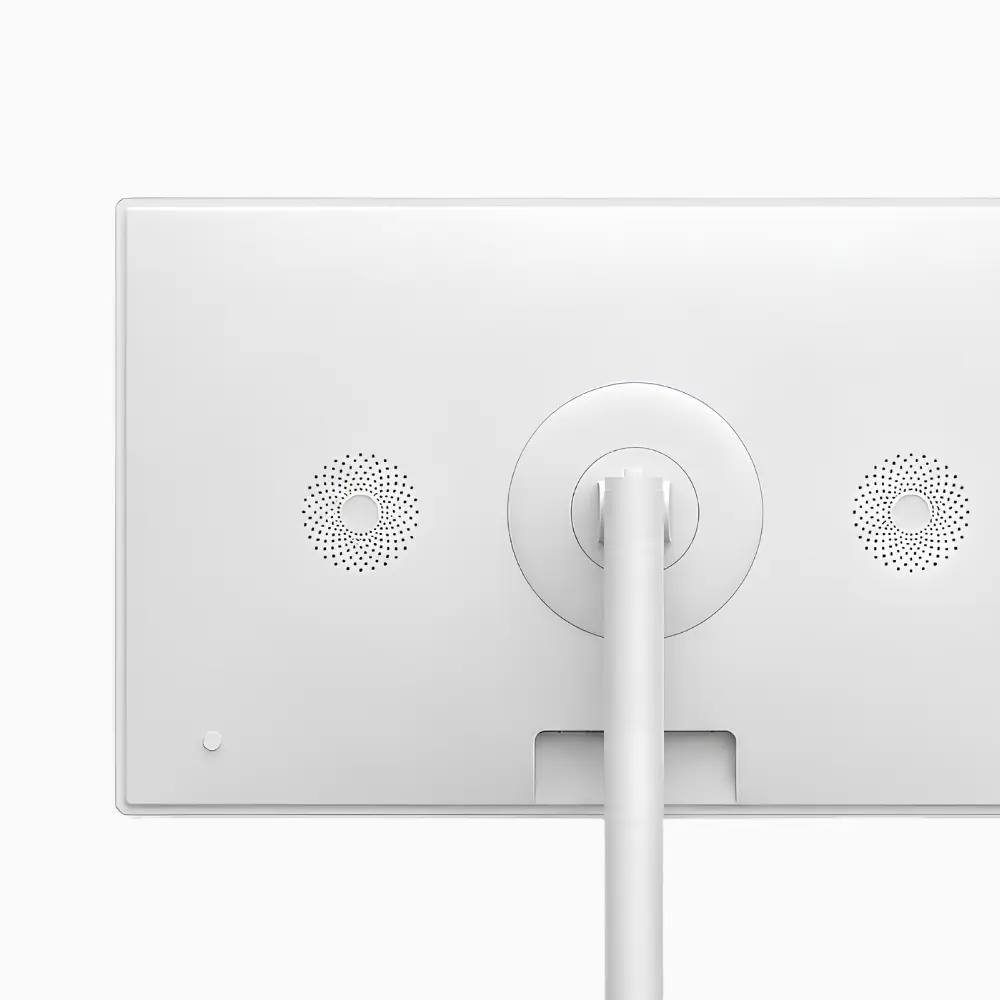 Close-up of the Arvia FlipTouch 32 built-in speaker