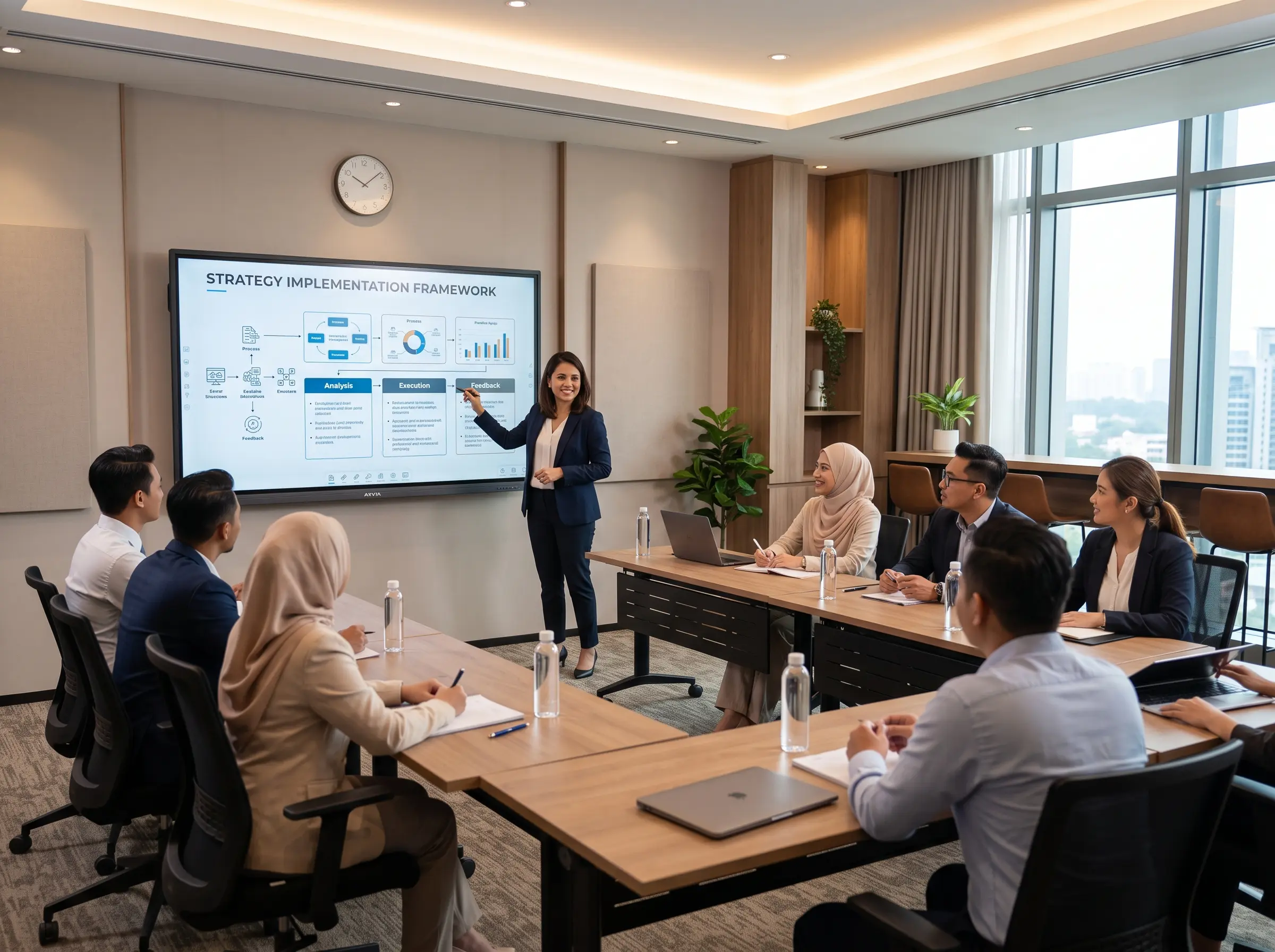 Arvia smart classroom for training centres in Malaysia
