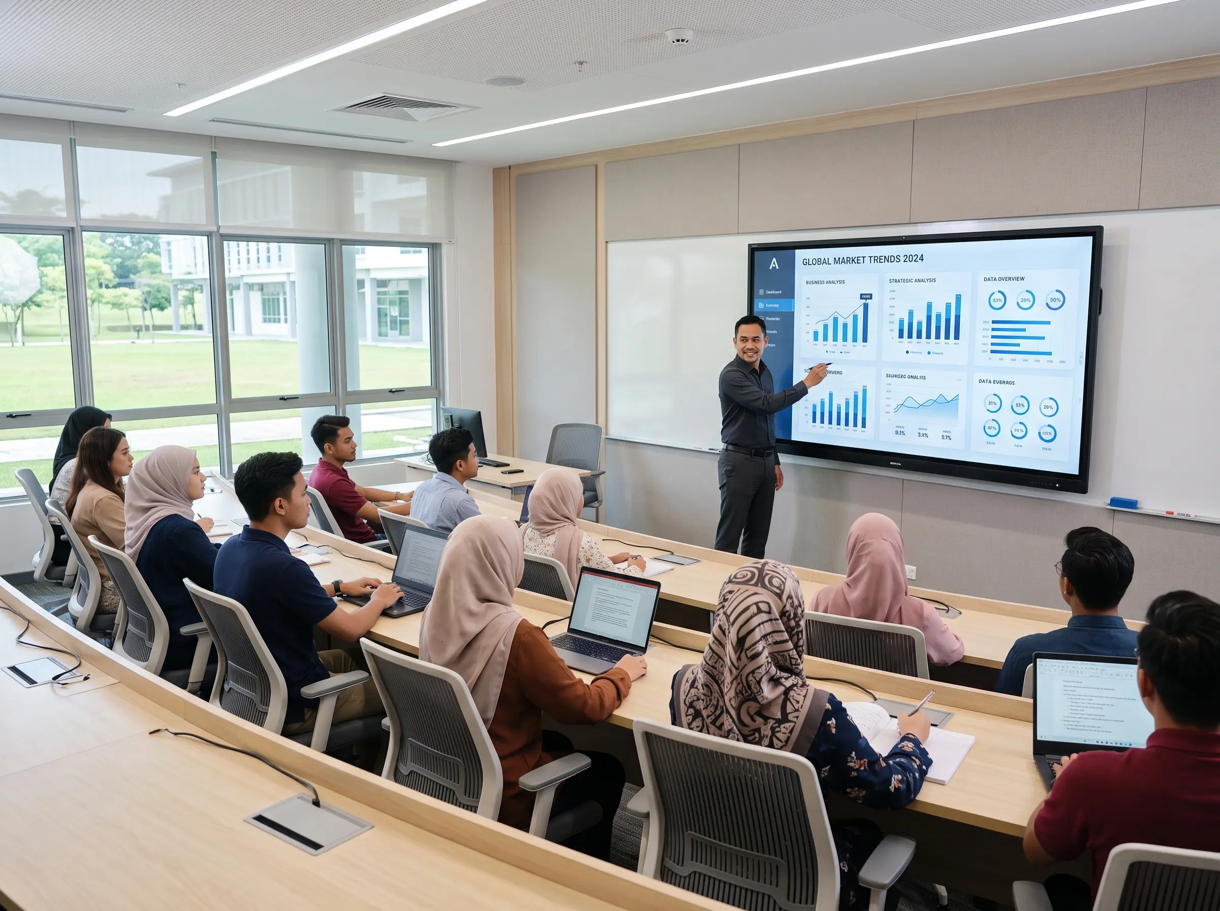 Arvia smart classroom for universities and colleges in Malaysia