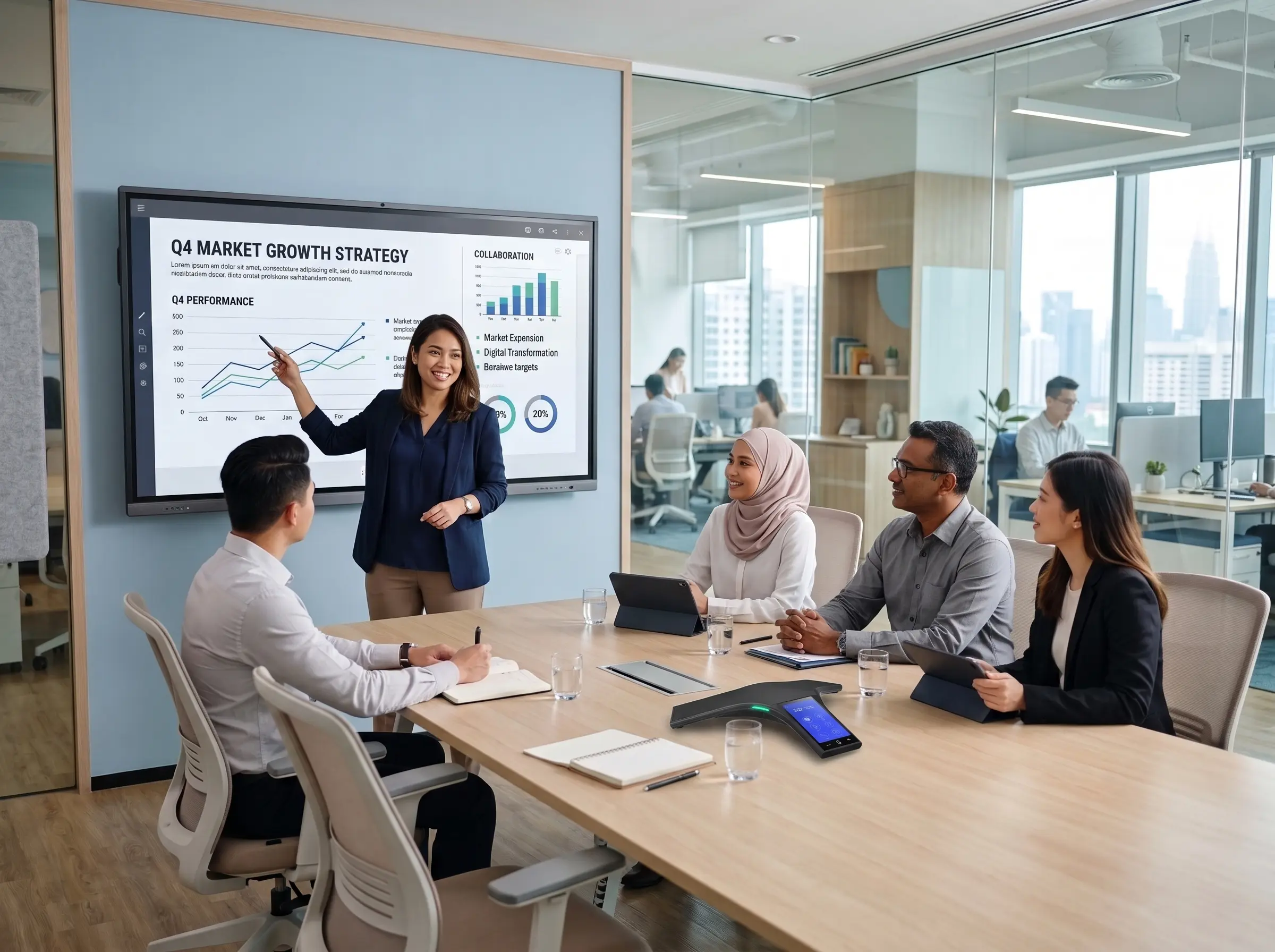 Arvia Smart Meeting Room for Corporate Offices Malaysia