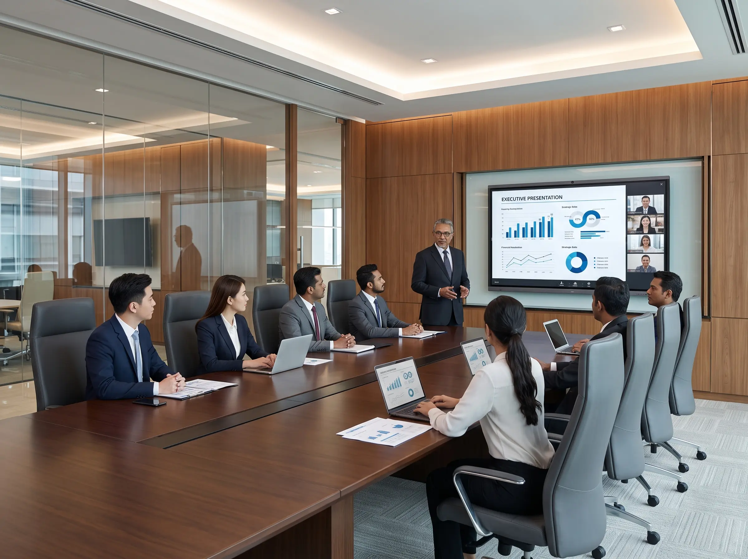 Arvia Smart Meeting Room for Executive Boardrooms Malaysia