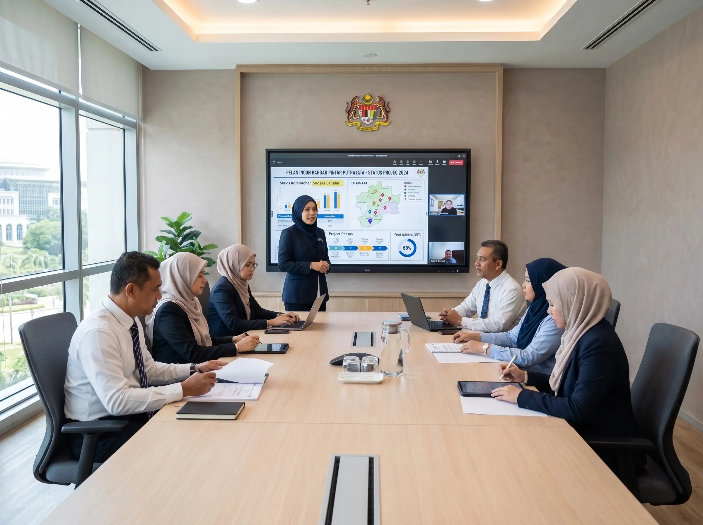Arvia Smart Meeting Room for Government Agencies Malaysia