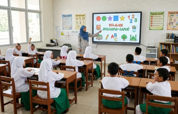 Bagaimana Kelas KAFA Guna Smartboard Untuk Tarik Minat Anak-Anak