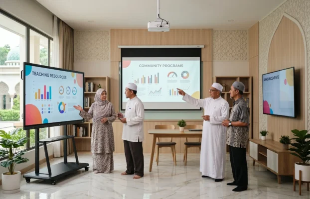 Smartboard vs Projektor vs TV Biasa: Mana Sesuai Untuk Masjid?