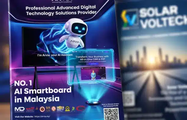 Arvia No. 1 AI Smartboard Malaysia