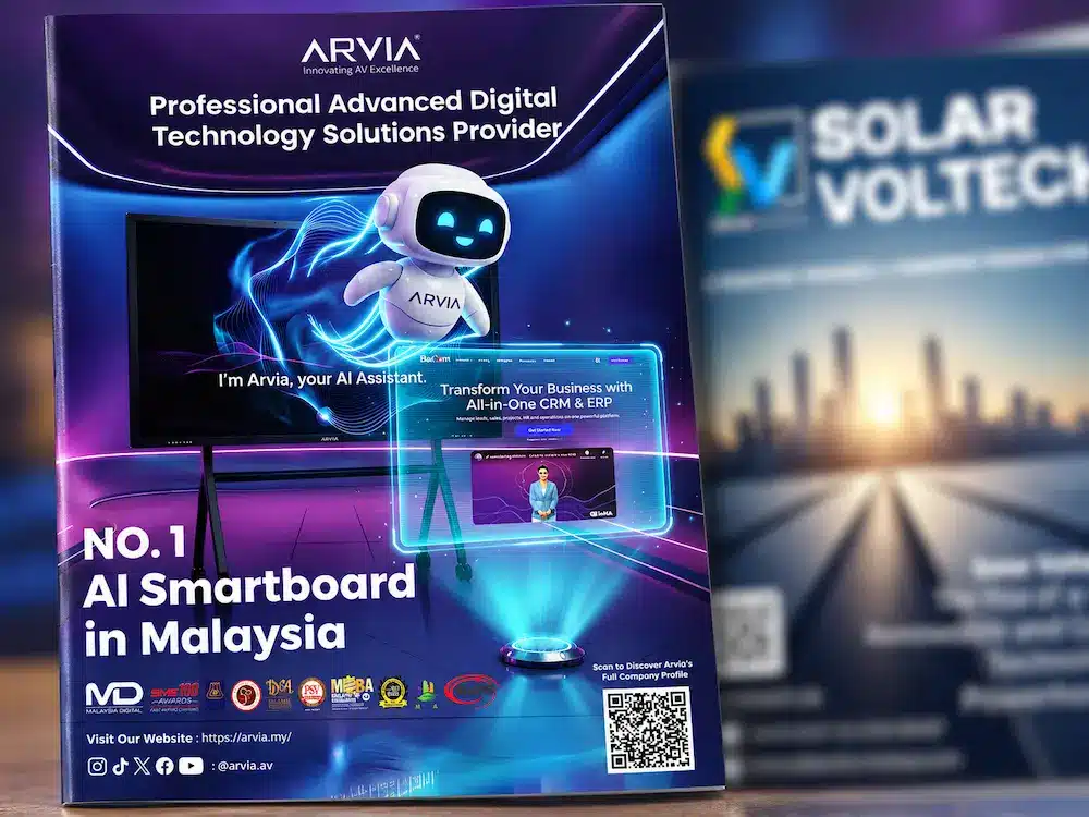 Arvia No. 1 AI Smartboard Malaysia featured in SME Asia Magazine Issue 90