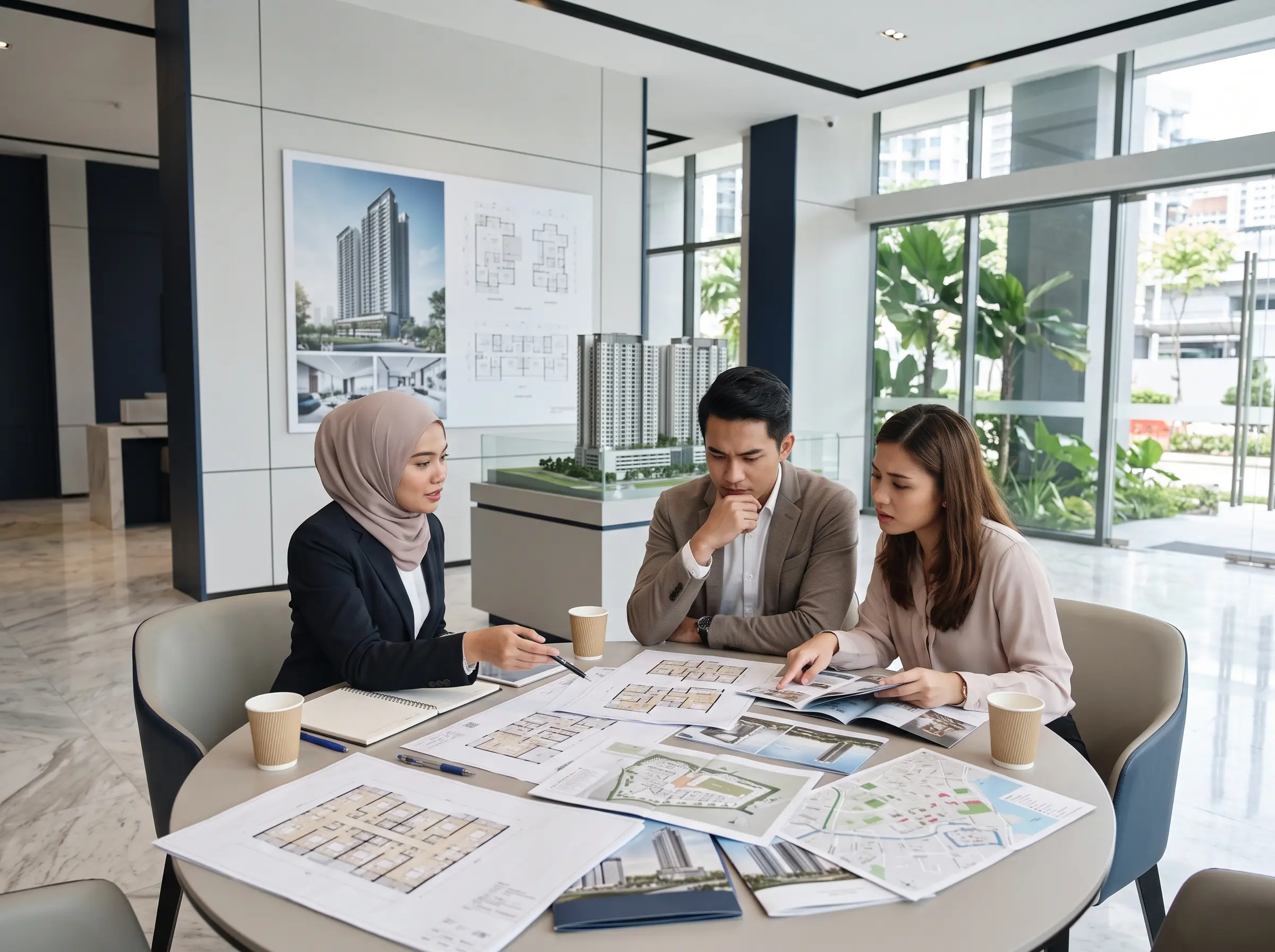 Property sales gallery presentation challenge in Malaysia