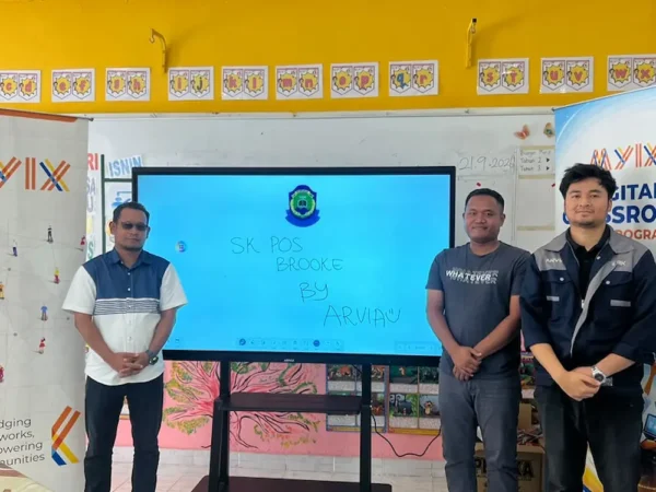 Smartboard AI Arvia di SK Pos Brooke