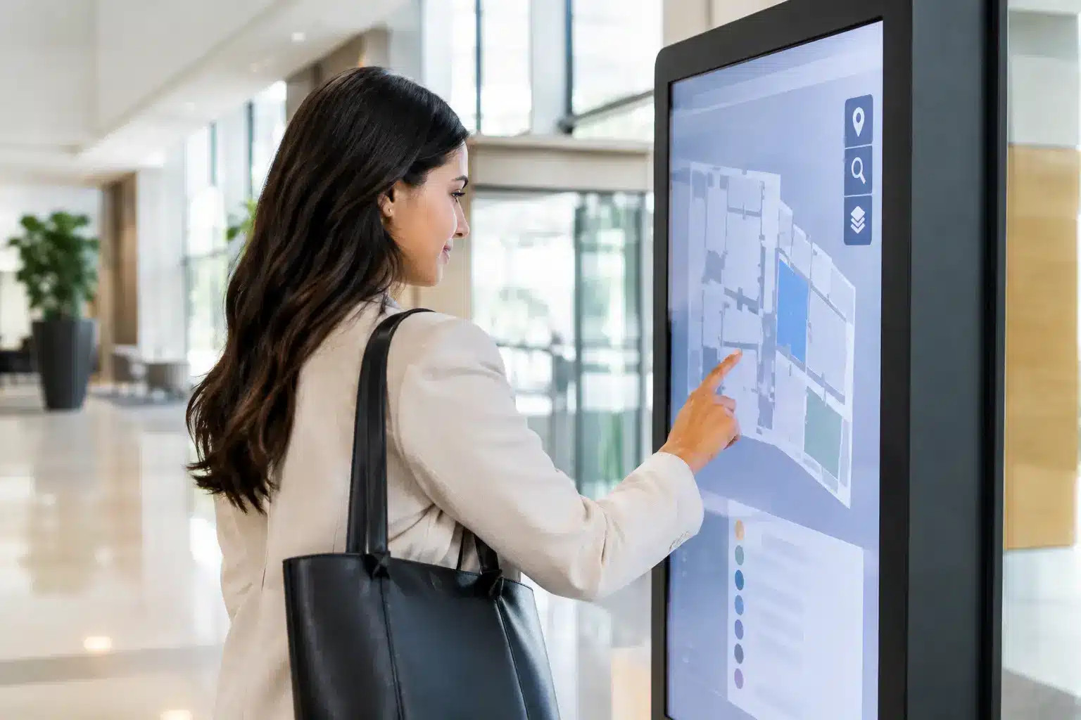 How a Digital Wayfinding Directory System Works