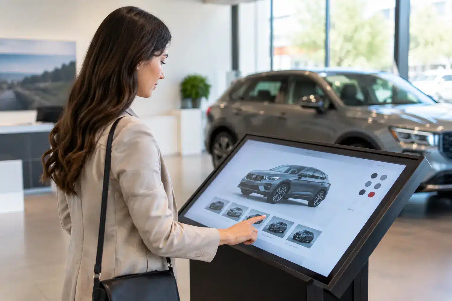 Touchscreen Display for Showrooms That Sells